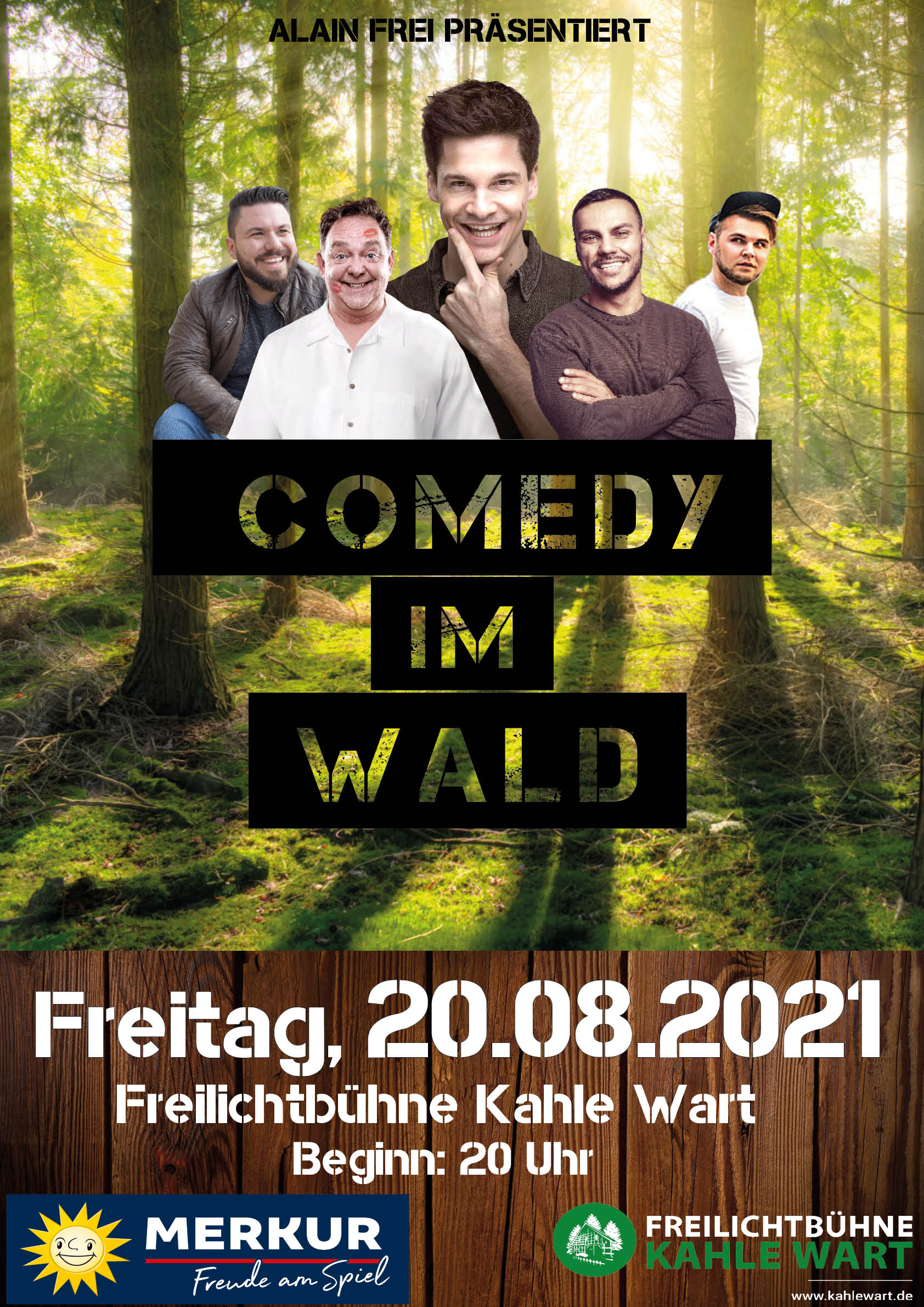 Mix-Show Comedy im Wald
